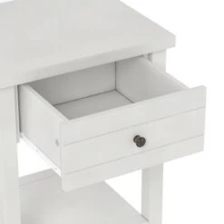 Top 10 ⌛ Harmony Wood Accent Table Matte White - Hillsdale Furniture ⌛ -End And Side Tables shop unnamed file 2936