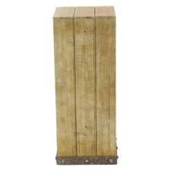 Discount β Wood (Set of 3) Square Pedestal Accent Tables Natural - Olivia & May π 12 Discount β Wood (Set of 3) Square Pedestal Accent Tables Natural - Olivia & May π -End And Side Tables shop unnamed file 2970