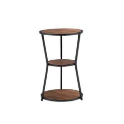 Outlet 🎁 Powell Company Evie 3 Tier Side Table - Powell Gold 😀 -End And Side Tables shop unnamed file 3003