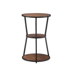 Outlet 🎁 Powell Company Evie 3 Tier Side Table - Powell Gold 😀 -End And Side Tables shop unnamed file 3007