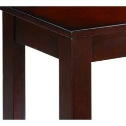 Brand new 🎉 Enchanting Wooden Chairside Table - Benzara Brown 👏