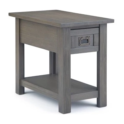 New π 14" Garret Narrow Side Table - Wyndenhall Farmhouse Gray π 12 New π 14" Garret Narrow Side Table - Wyndenhall Farmhouse Gray π - Image 10
