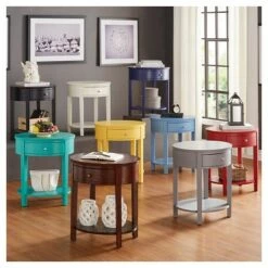 Buy 🛒 Eileen End Table - Inspire Q Gray 🛒 -End And Side Tables shop unnamed file 3054