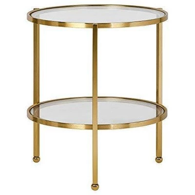 New 𧨠Addison Side Table Gold - Adore Decor π₯ 4 New 𧨠Addison Side Table Gold - Adore Decor π₯ - Image 2