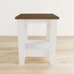 Hot Sale 🧨 Elise Classic End Table - Brookside Home Gray/white 🤩 -End And Side Tables shop unnamed file 3110