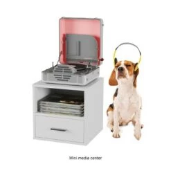 Discount 🎉 Hastings Home Cube End Table with Drawer, White 🔥 -End And Side Tables shop unnamed file 3124