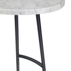 Coupon ⌛ 16" Trisha Marble Side Table White - WyndenHall 🎁 -End And Side Tables shop unnamed file 3189