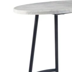 Coupon ⌛ 16" Trisha Marble Side Table White - WyndenHall 🎁 -End And Side Tables shop unnamed file 3191