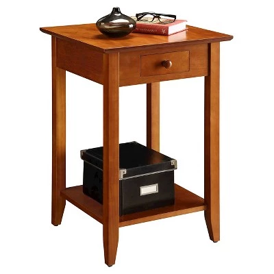Promo π American Heritage End Table with Drawer Shelf - Breighton Home White π 8 Promo π American Heritage End Table with Drawer Shelf - Breighton Home White π - Image 6