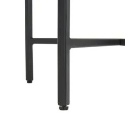 New ❤️ Azula Stone Top Accent Table Burnt Orange/Black - Safavieh 🧨 -End And Side Tables shop unnamed file 3230