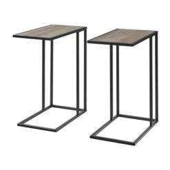 New π Set of 2 Arja Modern Glam Rectangular C Tables - Saracina Home Mocha/black β 18 New π Set of 2 Arja Modern Glam Rectangular C Tables - Saracina Home Mocha/black β -End And Side Tables shop unnamed file 324