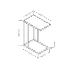 New π Set of 2 Arja Modern Glam Rectangular C Tables - Saracina Home Mocha/black β 20 New π Set of 2 Arja Modern Glam Rectangular C Tables - Saracina Home Mocha/black β -End And Side Tables shop unnamed file 326