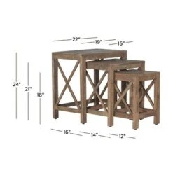 Best reviews of β€οΈ Wilkerson Wood 3 Piece Nesting Table Set Brown - Hillsdale Furniture π 16 Best reviews of β€οΈ Wilkerson Wood 3 Piece Nesting Table Set Brown - Hillsdale Furniture π -End And Side Tables shop unnamed file 3300