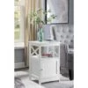 Coupon ⭐ Oxford End Table with Cabinet White - Breighton Home 🛒 -End And Side Tables shop unnamed file 3336