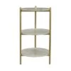 Best Pirce ⌛ Kent Tier Marble Accent Table White - Treasure Trove Accents 👏