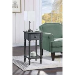 Outlet 🛒 French Country Khloe Accent Table - Breighton Home Mahogany 😉