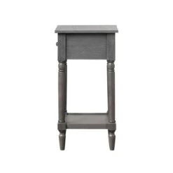 Outlet 🛒 French Country Khloe Accent Table - Breighton Home Mahogany 😉 -End And Side Tables shop unnamed file 3391