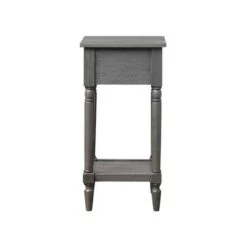 Outlet 🛒 French Country Khloe Accent Table - Breighton Home Mahogany 😉 -End And Side Tables shop unnamed file 3392