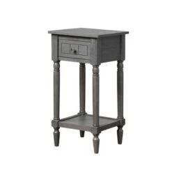 Outlet 🛒 French Country Khloe Accent Table - Breighton Home Mahogany 😉 -End And Side Tables shop unnamed file 3395