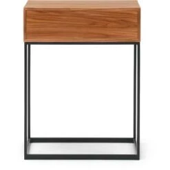 Brand new ✨ Milo Side Table Walnut - ClickDecor 😍 -End And Side Tables shop unnamed file 3410