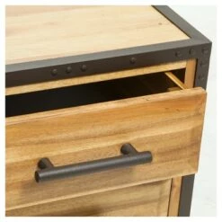 Budget 🥰 Luna Acacia Wood Two Drawer End Table - Natural - Christopher Knight Home 🥰 -End And Side Tables shop unnamed file 3426