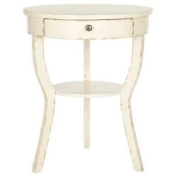 Buy π Kendra End Table - Safavieh Vanilla π 11 Buy π Kendra End Table - Safavieh Vanilla π -End And Side Tables shop unnamed file 3434