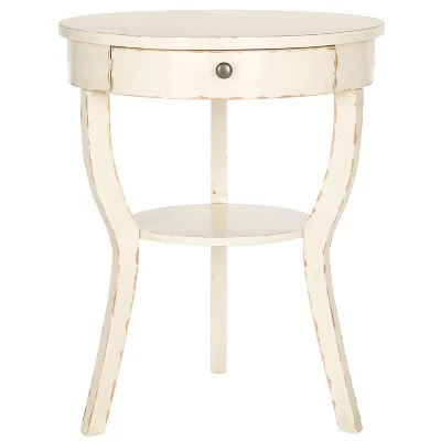 Buy π Kendra End Table - Safavieh Vanilla π 7 Buy π Kendra End Table - Safavieh Vanilla π - Image 5