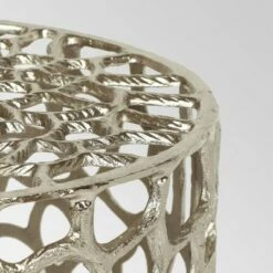 Discount 🎉 Doyers Modern Iron Mesh Accent Table Light Gray - Christopher Knight Home 🥰 -End And Side Tables shop unnamed file 3444