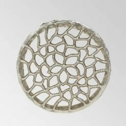 Discount 🎉 Doyers Modern Iron Mesh Accent Table Light Gray - Christopher Knight Home 🥰 -End And Side Tables shop unnamed file 3445