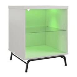 Flash Sale 👍 Room & Joy Hannaford End Table White - Room & Joy 🧨 -End And Side Tables shop unnamed file 3464