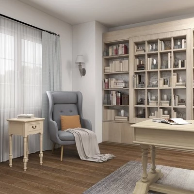 Cheapest β¨ Traditional Wood Accent Table Ivory - Olivia & May π 12 Cheapest β¨ Traditional Wood Accent Table Ivory - Olivia & May π - Image 10