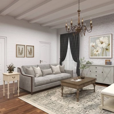 Cheapest β¨ Traditional Wood Accent Table Ivory - Olivia & May π 14 Cheapest β¨ Traditional Wood Accent Table Ivory - Olivia & May π - Image 12