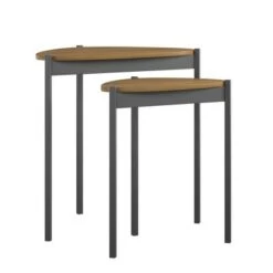 Buy π Tallulah Nesting Tables - Novogratz Walnut/white π 18 Buy π Tallulah Nesting Tables - Novogratz Walnut/white π -End And Side Tables shop unnamed file 3486