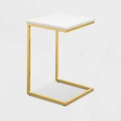 Outlet 😉 Seneca XX C Table - Buylateral White 😉 -End And Side Tables shop unnamed file 3492