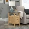 Budget ⌛ August Hill Side Table Brown - Sauder ✨ -End And Side Tables shop unnamed file 3531