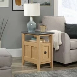 Budget β August Hill Side Table Brown - Sauder β¨
