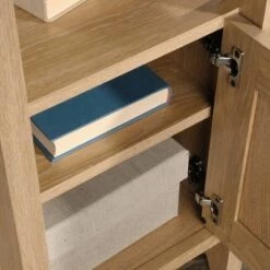 Budget ⌛ August Hill Side Table Brown - Sauder ✨ -End And Side Tables shop unnamed file 3537