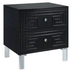 Wholesale 🔔 Iohomes babin Contemporary Side Table - HOMES: Inside + Out Black 🤩 -End And Side Tables shop unnamed file 3545