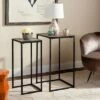 Cheap 🎁 Callia End Table - Light Brown - Safavieh 🔥 -End And Side Tables shop unnamed file 355