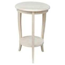Cheap ✨ Cambria Solid Wood End Table - International Concepts White 😀