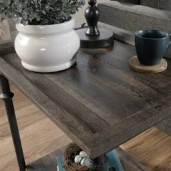 Best Sale 🤩 Canal Street Tray Top Side Table Carbon Oak - Sauder 👏 -End And Side Tables shop unnamed file 3705