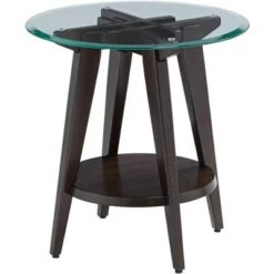 Best deal π 55 Downing Street Farmhouse Wood Round Accent Table 24" Wide with Shelf Dark Brown Tempered Glass Tabletop Living Room Home House π₯ 14 Best deal π 55 Downing Street Farmhouse Wood Round Accent Table 24" Wide with Shelf Dark Brown Tempered Glass Tabletop Living Room Home House π₯ -End And Side Tables shop unnamed file 3737
