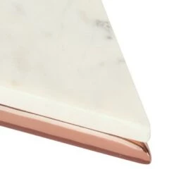 Best deal 😍 Corral Modern Glam Handcrafted Banswara Marble Top C Shaped Side Table White/Rose Gold - Christopher Knight Home 😀 -End And Side Tables shop unnamed file 3745