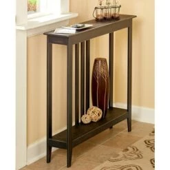 Wholesale ⭐ The Lakeside Collection Lakeside Slim Entryway Home Accent Table with Antique Finish 🧨