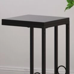 Best reviews of 🔥 Set of 2 Bader Modern C-Shaped Side Table Black - Christopher Knight Home 🧨 -End And Side Tables shop unnamed file 3769