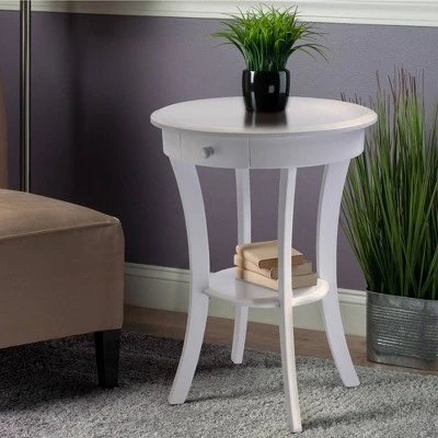 Brand new π― Sasha Round Accent Table - White - Winsome 𧨠6 Brand new π― Sasha Round Accent Table - White - Winsome 𧨠- Image 4