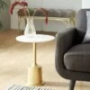 Top 10 🧨 Olivia & May Modern Aluminum Accent Table Gold - Olivia & May 😀 -End And Side Tables shop unnamed file 3785