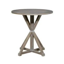 Coupon 🎉 Farmhouse Wood Accent Table - Olivia & May Light Brown ⭐ -End And Side Tables shop unnamed file 3791