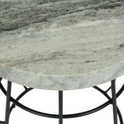 Best Pirce 💯 Woodbine Modern Handcrafted Marble Side Table Sand/Black - Christopher Knight Home ✨ -End And Side Tables shop unnamed file 3836