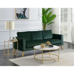 Outlet 👏 Breighton Home Gold Coast Deluxe Mirrored Round End Table - Johar Furniture ✔️ -End And Side Tables shop unnamed file 3843